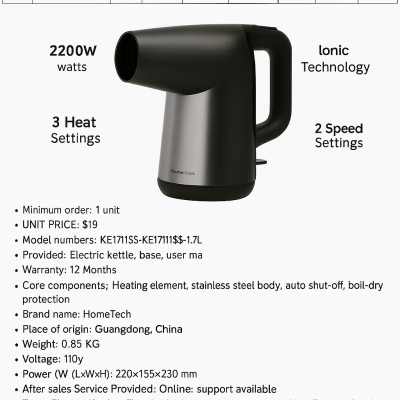 Stainless Steel Electric Kettle Profile Picture