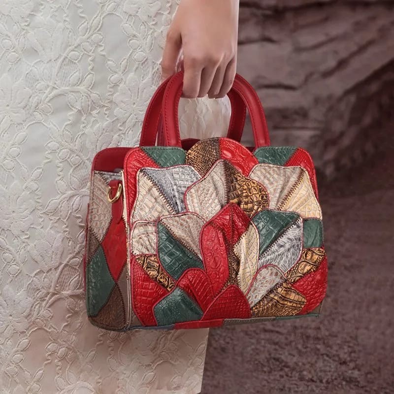 Genuine leather handbag | 2025 Fashion | Versatile single-shoulder bag, large capacity